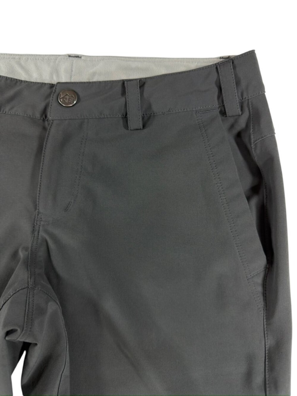 REI Women's Hiking Cargo Pants Gray Petite Size 2 - Picture 4 of 16
